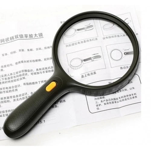 3led Işıklı,1.8x5x 138mm Lenslı Büyüteç - 2