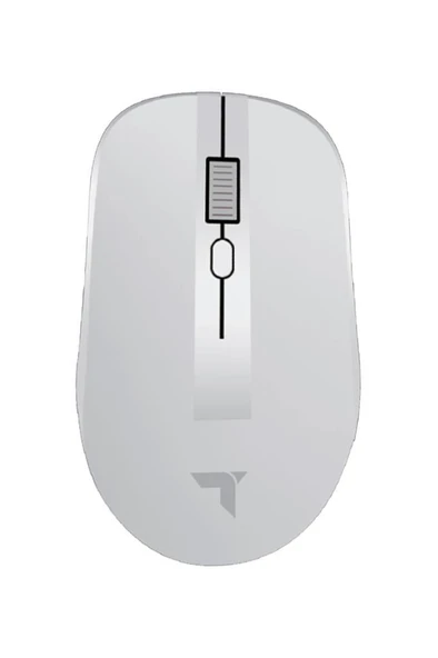 Torima TM-18 Beyaz Çift Modlu Sessiz Kablosuz Mouse Fare - Resim 2