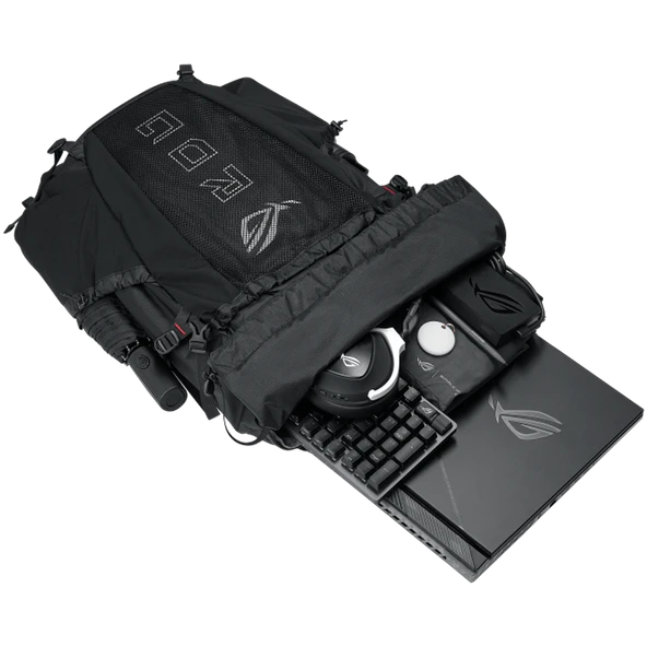 Asus ROG Archer ErgoAir 18 inç Notebook Sırt Çantası - Resim 4