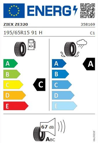 Falken Ziex ZE320 195/65 R15 91H Yaz Lastiği - 2025 - Resim 2