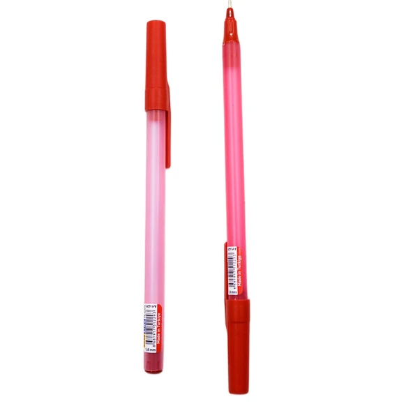 Silka Linc Icon 1.0 mm İğne Uç Tükenmez Kalem Kırmızı 50 Adet - Resim 2