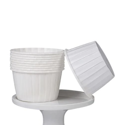 Cupcake/Muffin /Suffle Kek Kapsülü Beyaz 50 Li ürün görseli