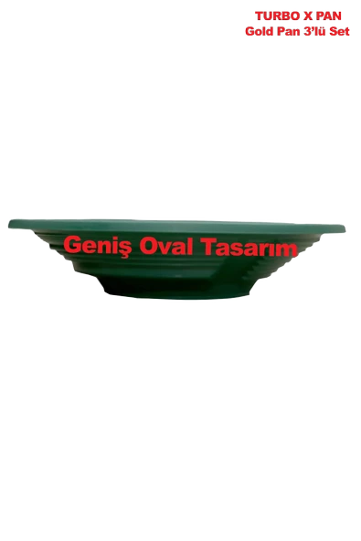 Gold Dedektörü Altın Eleme Yıkama Turbo X Pan Seti - 8