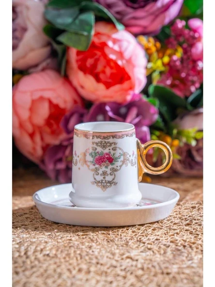 Acar Lenora 6 Kişilik Kahve Fincan Takımı MXG-07171 - 2