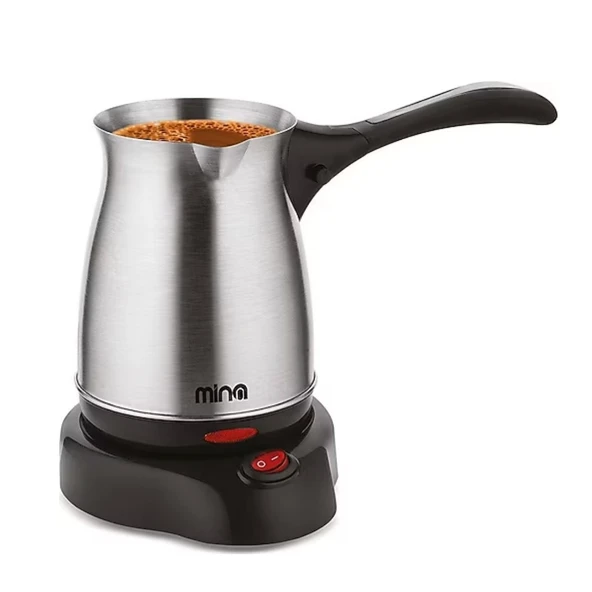 Mina Kafinox 800W Elektrikli Cezve Çelik Kahve Makinesi