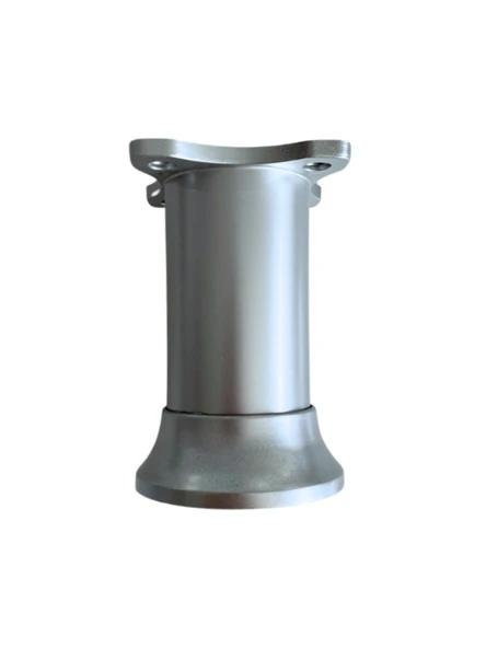 Plastik Gri Ayarlanabilir Ayak Masa Dolap ve Mobilya Ayağı(GRİ)(8CM - 10CM) Gri 10cm 10cm - 2 ADET - Resim 2