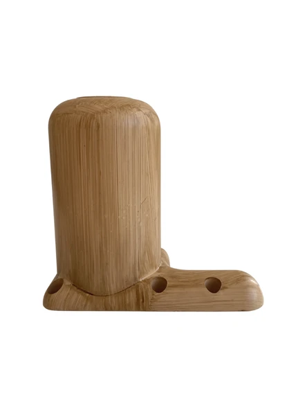 Bohem Yuvarlak 12cm Ahşap Desenli Plastik Ayak Mobilya Masa ve Dolap Ayağı(12CM)(AHŞAP DESENLİ) Ahşap Rengi 12cm 12cm - 1 ADET - Resim 3