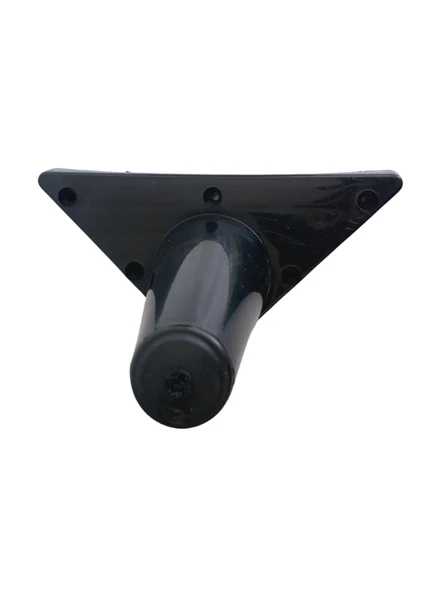 Rüzgar Plastik 12cm Ayak Mobilya Masa ve Dolap Ayağı(12CM)(SİYAH) Siyah 12cm 12cm - 1 ADET - Resim 4