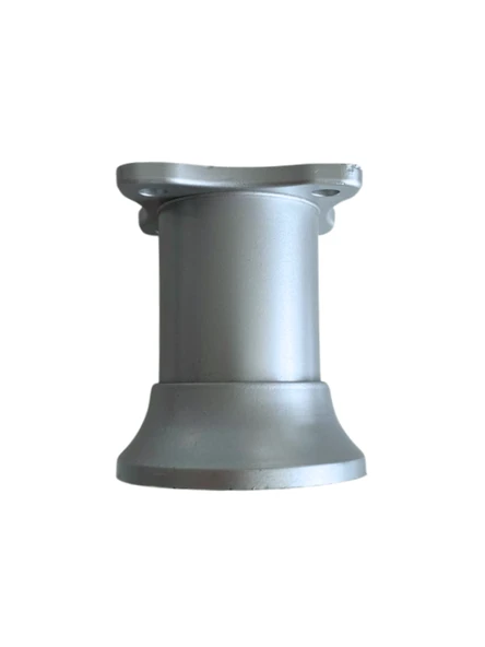 Plastik Gri Ayarlanabilir Ayak Masa Dolap ve Mobilya Ayağı(GRİ)(8CM - 10CM) Gri 8cm 8cm - 4 ADET - Resim 2