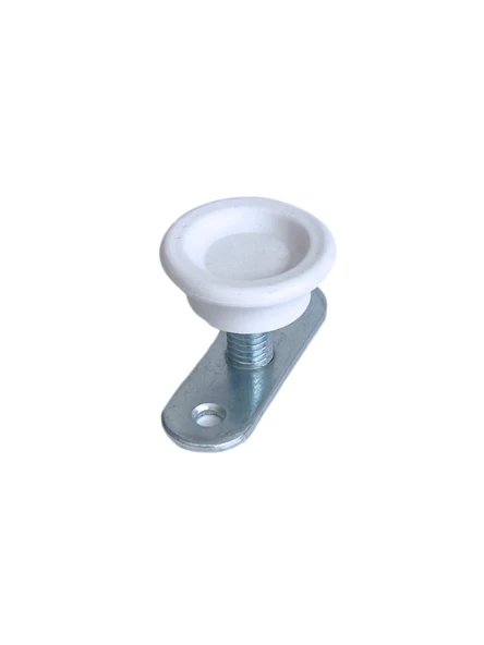 Beyaz Bingo Ayarlanabilir Ayak 8mm Vidalı Masa Ayağı(TAKIM)(EN DÜŞÜK YÜK:13MM EN BÜYÜK YÜK:22MM) Beyaz BEYAZ - 4 ADET - 5