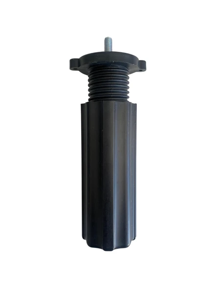 Siyah 14-18cm Ayarlı Plastik Orta Ayak Mobilya Masa ve Dolap Ayağı(14-18CM)(SİYAH)(8MM VİDALI) Siyah 14-18cm 14-18cm - 2 ADET - Resim 6