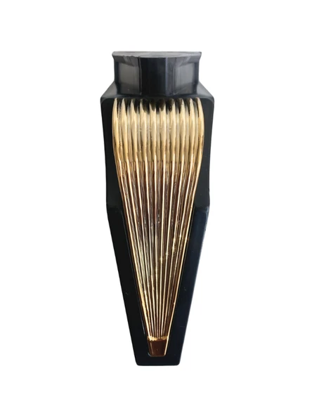 STİL 15CM Plastik Ayak Mobilya Masa ve Dolap Ayağı(15CM)(SİYAH - ALTIN) Siyah 15cm 15cm - 4 ADET - Resim 6