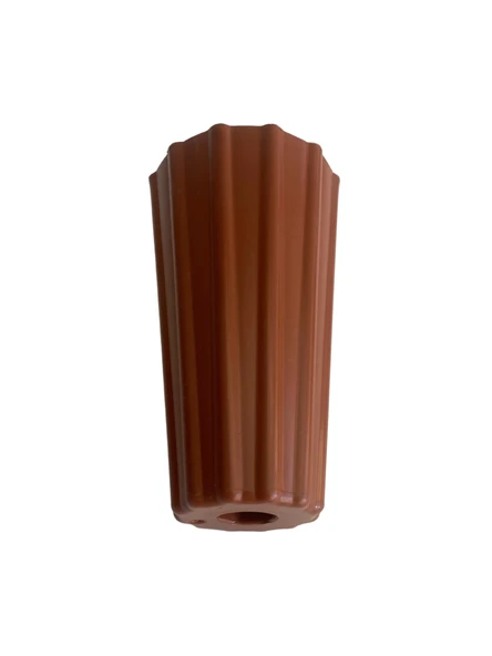 Armut Kahverengi Plastik 12cm 8mm Vidalı Mobilya Koltuk ve Baza Ayağı(12CM)(KAHVERENGİ)(8MM)(VİDALI) Kahverengi 12cm 12cm - 2 ADET - 3