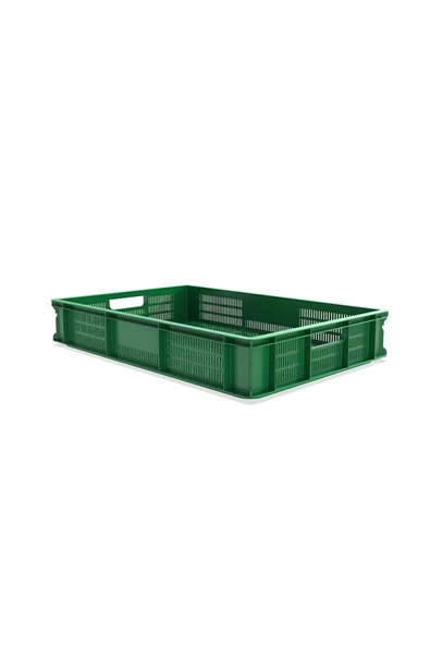 Plastik Sebze Meyve Kasası 40x60x10 cm - 1