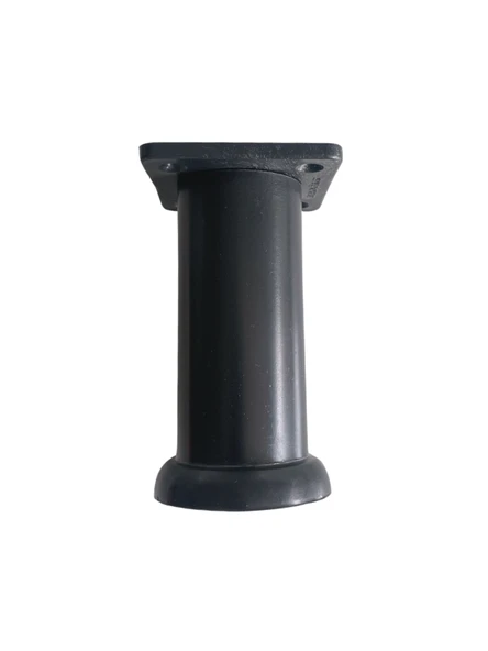 Plastik Siyah Ayarlanabilir Ayak Masa Dolap ve Mobilya Ayağı(SİYAH)(10CM - 12CM - 15CM) Siyah 10cm 10cm - 4 ADET - Resim 2