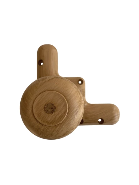 Bohem Yuvarlak 12cm Ahşap Desenli Plastik Ayak Mobilya Masa ve Dolap Ayağı(12CM)(AHŞAP DESENLİ) Ahşap Rengi 12cm 12cm - 1 ADET - Resim 4