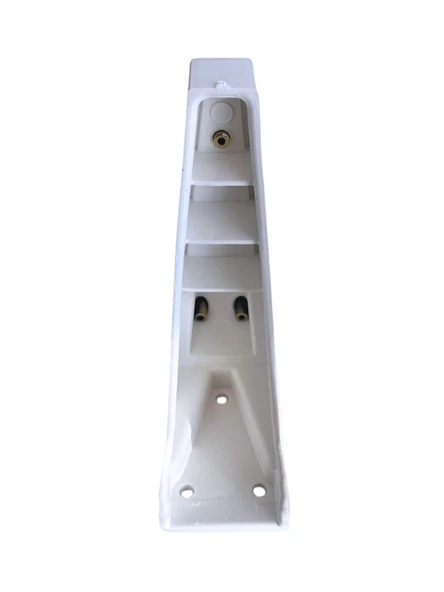 STİL 15CM Plastik Ayak Mobilya Masa ve Dolap Ayağı(15CM)(BEYAZ - ALTIN) Beyaz 15cm 15cm - 2 ADET - 3