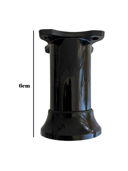 Plastik Siyah Ayarlanabilir Ayak Masa Dolap ve Mobilya Ayağı(SİYAH)(6CM - 10CM) Siyah 6cm SİYAH - 6cm - 4 ADET - Resim 5