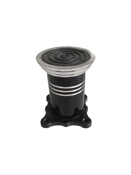 Düz Şeritli Alüminyum Ayak Mobilya Masa ve Dolap Ayağı(SİYAH)(8CM - 10CM) Siyah 8cm 8cm - 2 ADET - Resim 3