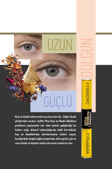 Dolgunlaştıran Kaş Kirpik Serumu 10 Ml 10 Ml - Resim 2