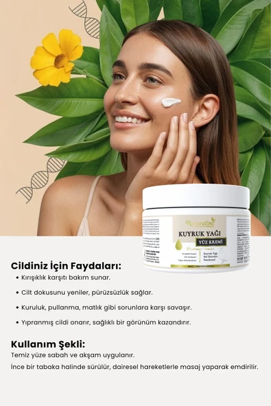 Kuyruk Yağı Yüz Kremi 100ml - 5