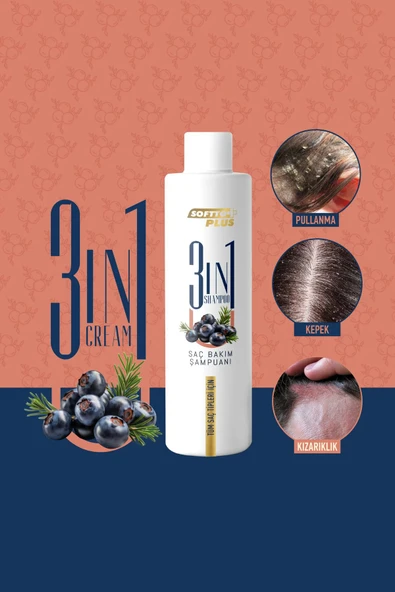 3ın1 Saç Bakım Şampuanı 250 ml - 2