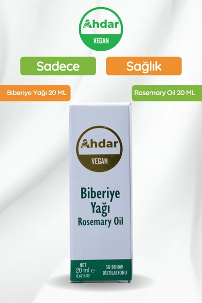 Ahdar 20 ML Biberiye Yağı - Resim 6