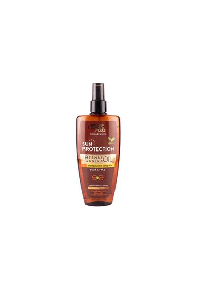 Plus Bronzlaştırıcı Güneş Yağı Yüz Ve Vücut 200ml - 1