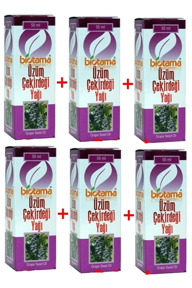 Üzüm Çekirdeği Yağı 50 Ml X 6 Adet - 1