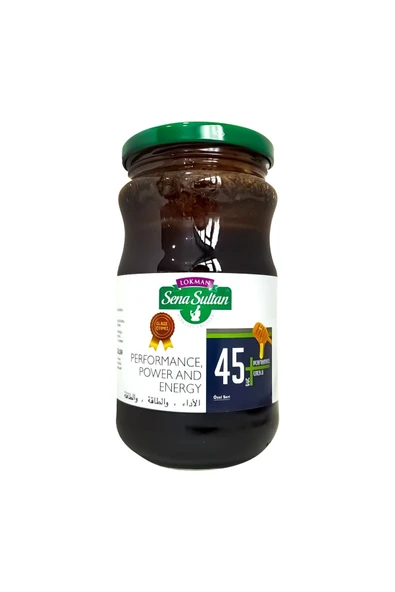 Glikozsuz 45+ Performans Güç Ve Enerji Bitkisel Karışımlı Macun Özel Seri 420 gr - 2