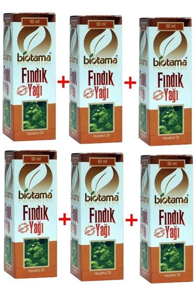 Fındık Yağı 50 Ml X 6 Adet