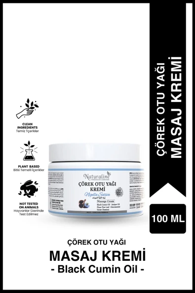Çörek Otu Yağı Masaj Kremi 100ml - 1