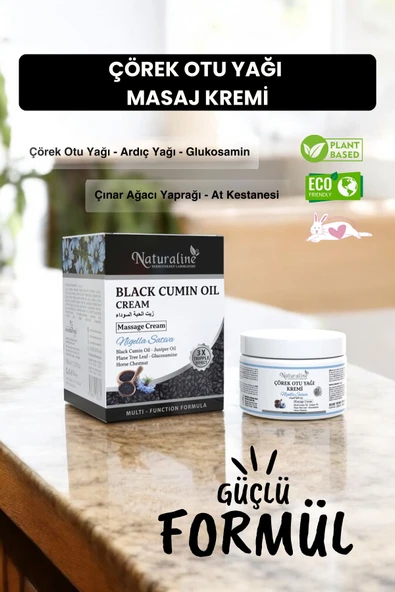 Çörek Otu Yağı Masaj Kremi 100ml - 4