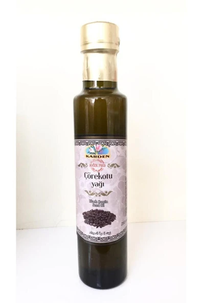 Çörekotu Yağı Soğuk Pres 250 ml - 1