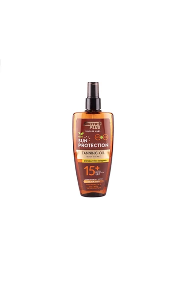 Plus 15 Spf Bronzlaştırıcı Güneş Yağı Yüz Ve Vücut 200ml - 1