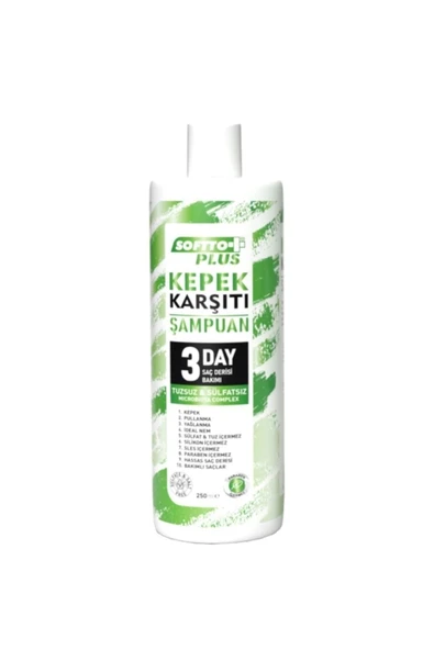 Salt-Free and Sulfate-Free Anti-Dandruff Repair Shampoo 250ml KEYÜRN44 - 1