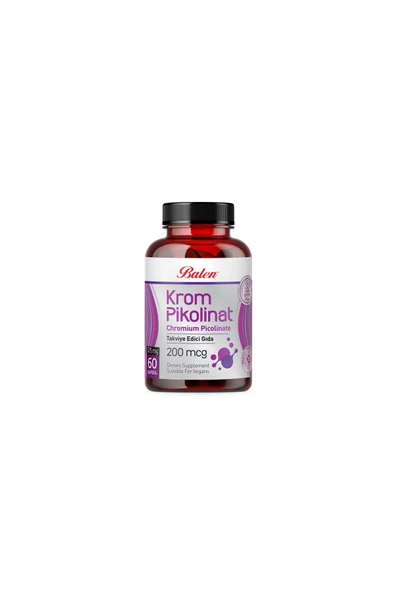 Krom Pikolinat Kapsül 375 Mg* 60 - 1