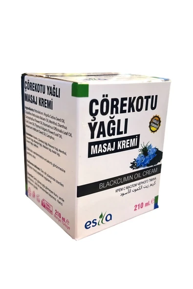 Esila Çörek Otu Çörekotu Yağlı Masaj Kremi 210 ml ürün görseli 1