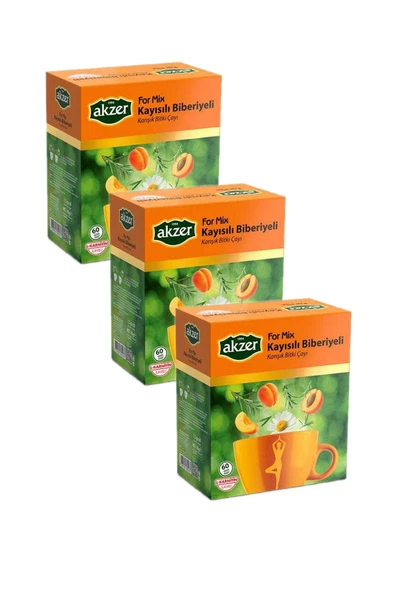 Formmix Kayısılı-biberiyeli Çay 60'lı 3 Adet ürün görseli 1