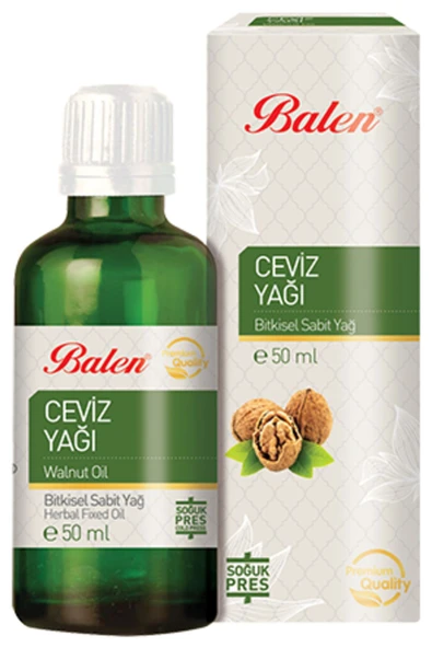 Ceviz Yağı Soğuk Pres 50 ml Balen ürün görseli 1