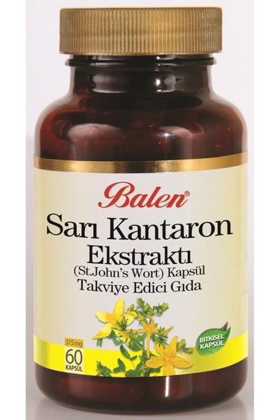 Sarı Kantaron Ekstraktı (ST. JOHN'S WORT) Kapsül ürün görseli 1