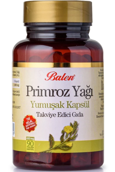 Primroz Yağı Yumuşak 90 Adet Kapsül - 1