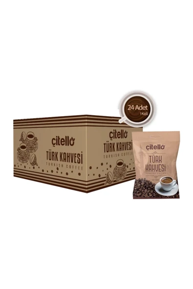 Çitello Türk Kahvesi 100 Gr. * 24'lü - 1