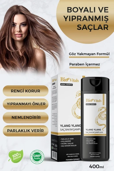 Ylang Ylang Şampuan 400ml - 1