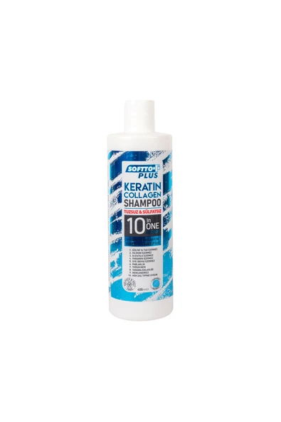 Keratin Collagen For Processed And Damaged Hair Shampoo 400ml--Saklı Güzellik-- - 4