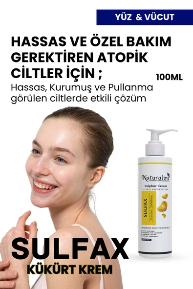 Sülfax Kükürt Vücut Kremi 100ml - 3