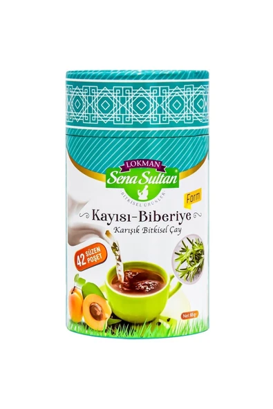 Kayısı Biberiye Karışık Bitkisel Form Çay 42 Süzen Poşet 65 Gr - 1