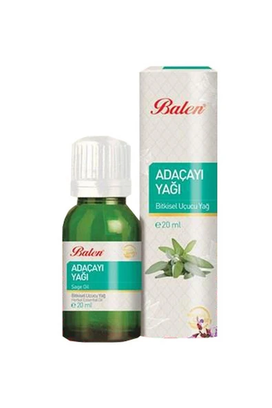 Adaçayı Yağı Distilasyon 20 ml Balen - 1