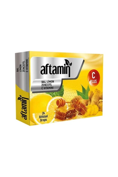 Aftamin Bal Limon Zencefilli Pastil 24 Adet