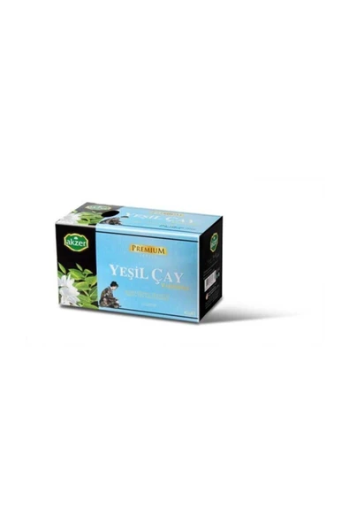 Premium Yeşil Çay Yaseminli Akzer Yeşil Çay Yaseminli - 1
